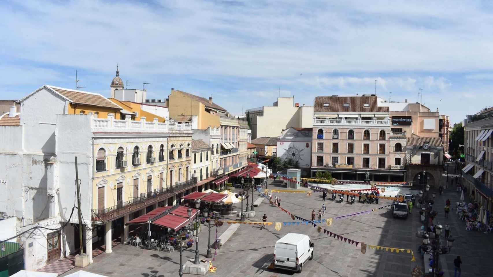 La Plaza Mayor de Ciudad Real.