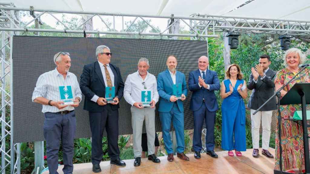 Los premiados por la Fundación Héroes.