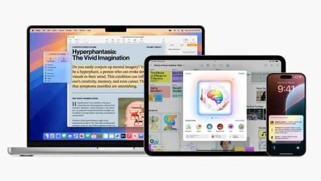 Apple Intelligence en MacBook, iPad y iPhone.