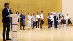 Unai Ramos, ganador del premio al mejor relato juvenil de la Diputación de Alicante