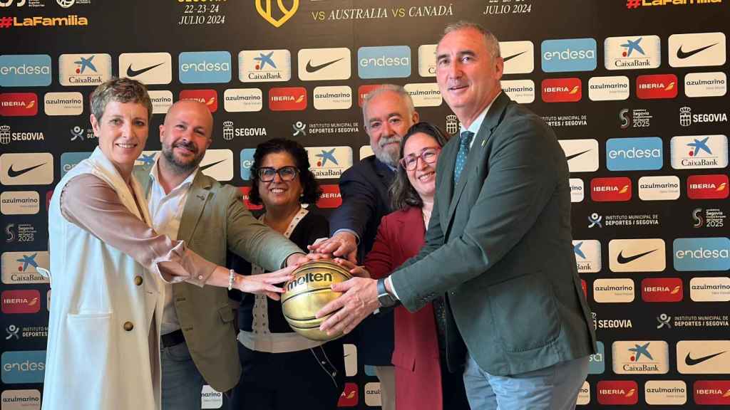 Presentación del triangular entre España, Australia y Canadá en Segovia