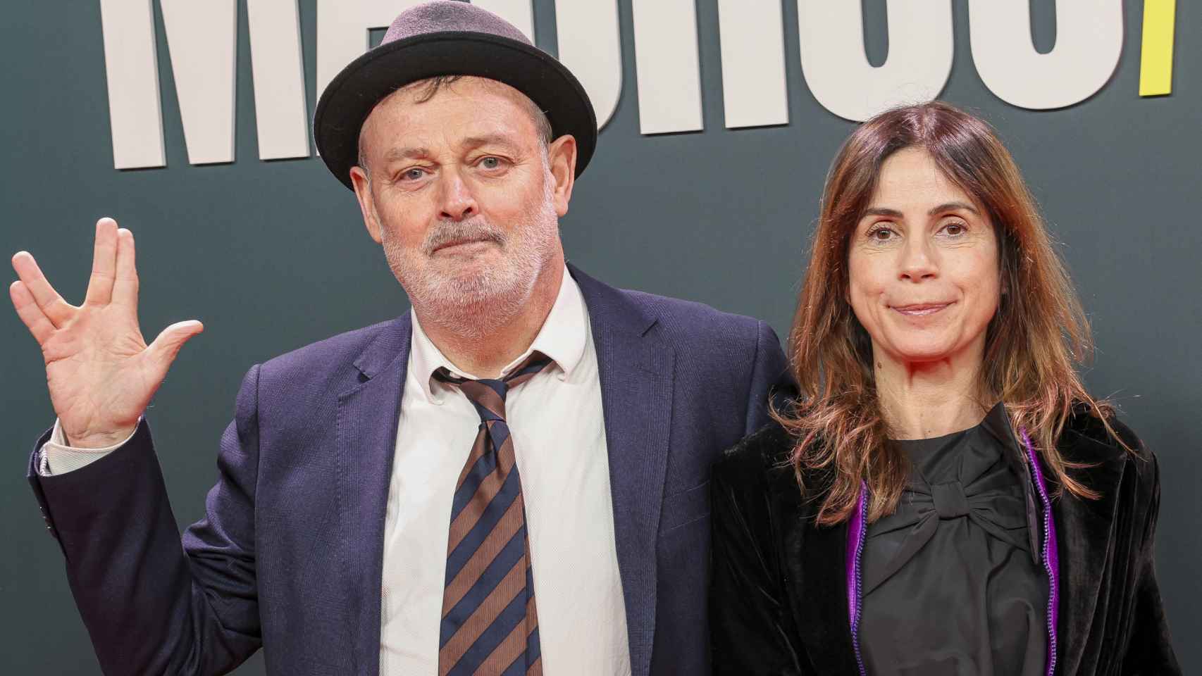 Pablo Carbonell y María Arellano en su última aparición pública el pasado mes de febrero.