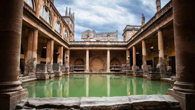 Imagen del Gran Baño de las termas de Bath.