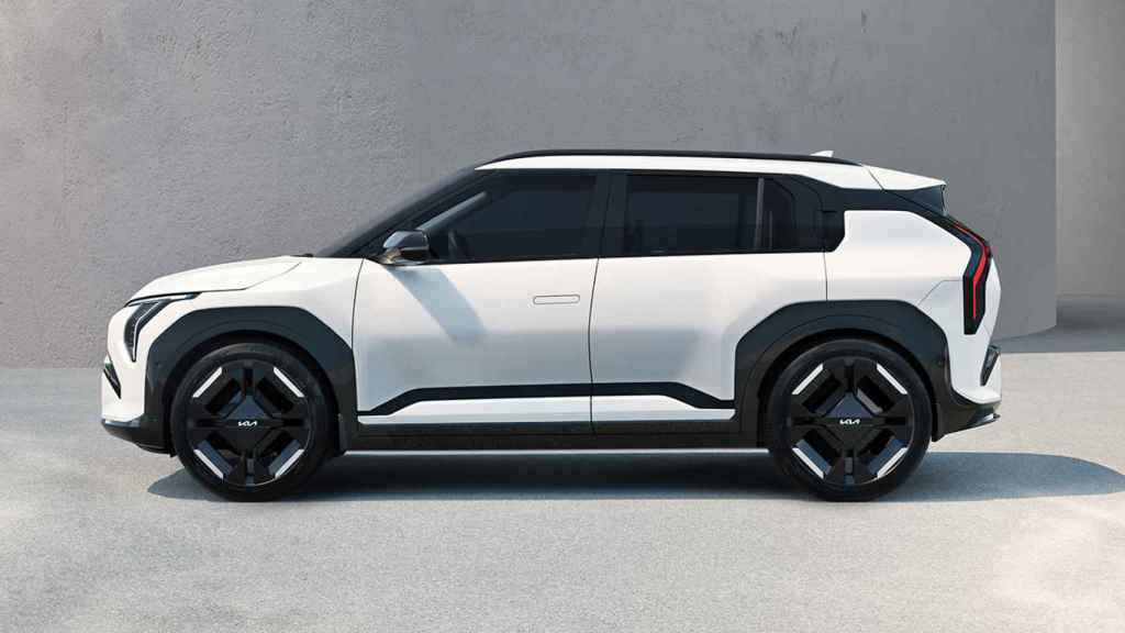 El Kia EV3 es un SUV eléctrico de tamaño mediano.