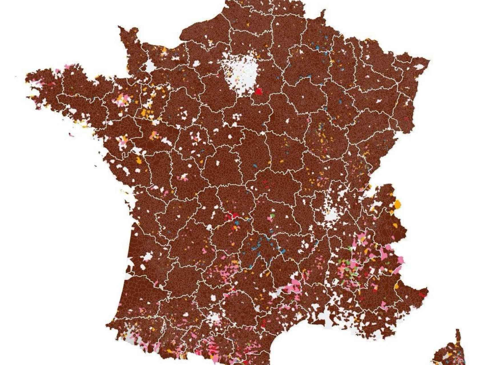 El mapa de Francia que asusta a Europa: así ha arrasado la extrema derecha de Le Pen el 9-J
