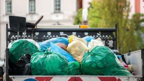 Basura, camión de la basura, huelga de basura