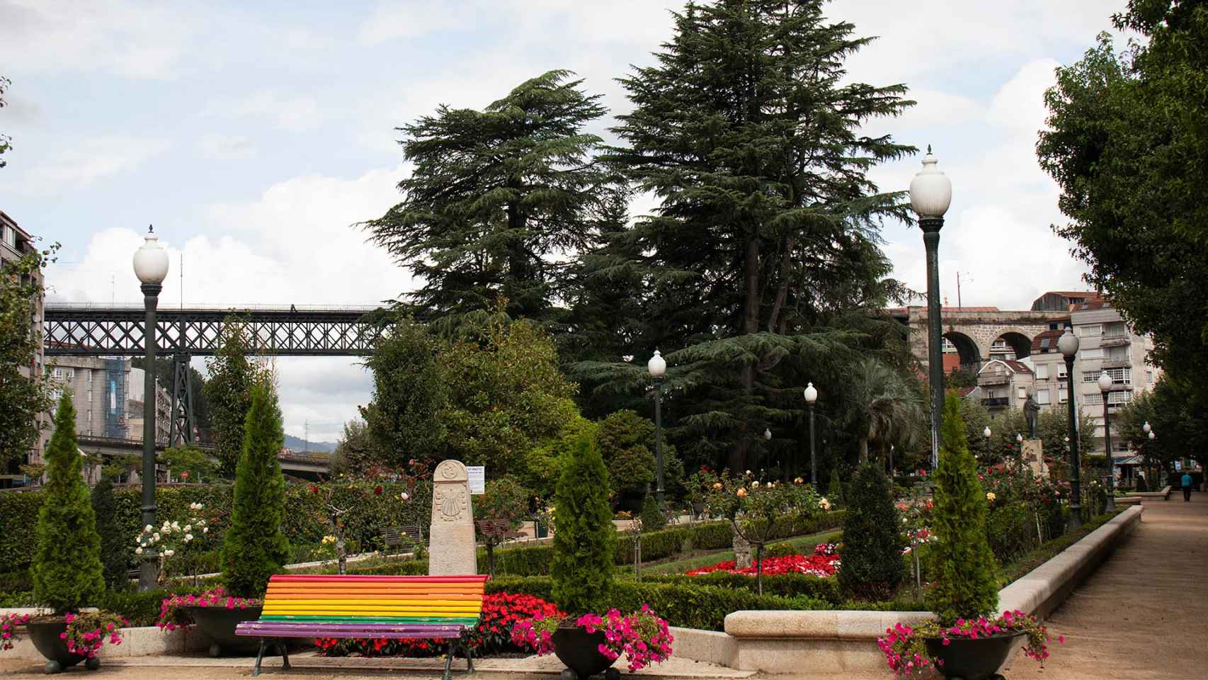 Alameda de Castelao, en Redondela.