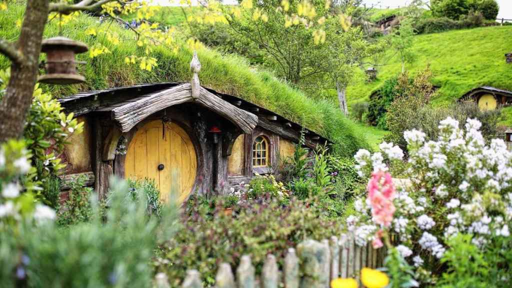 Las colinas onduladas de Matamata, conocidas como Hobbiton en la trilogía de El Señor de los Anillos.