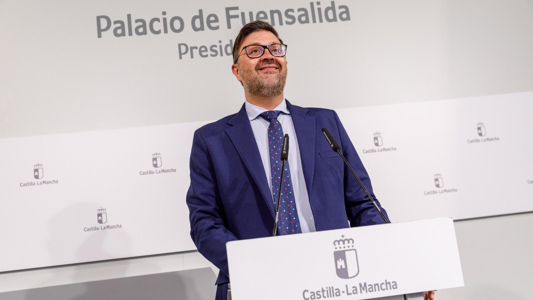 Amador Pastor, consejero de Educación, Cultura y Deportes de Castilla-La Mancha.