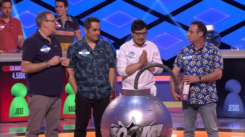 Imagen del concurso ‘¡Boom!’ en una de sus emisiones en Antena 3.