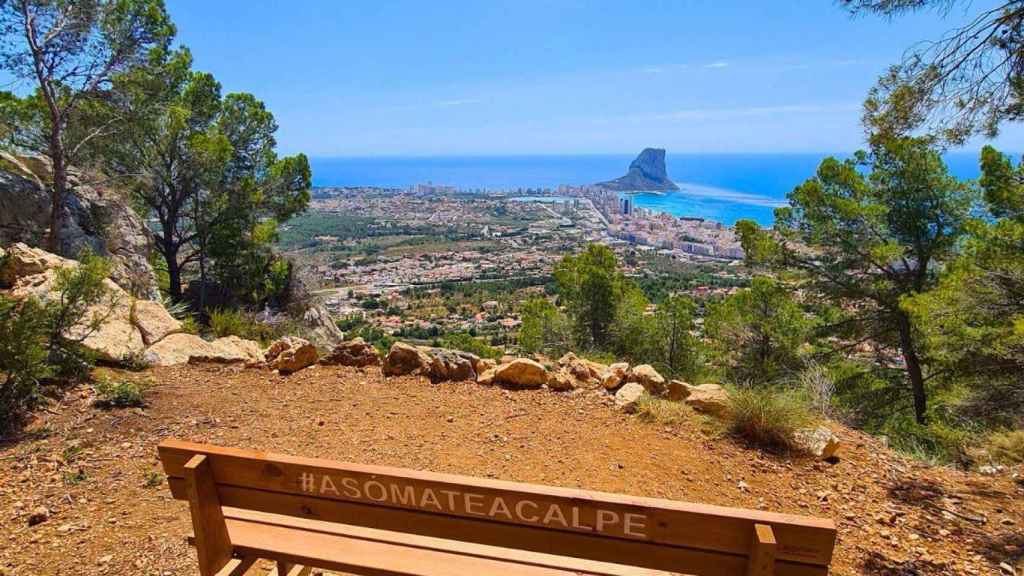 Mirador de la Serra d'Oltà en Calpe.