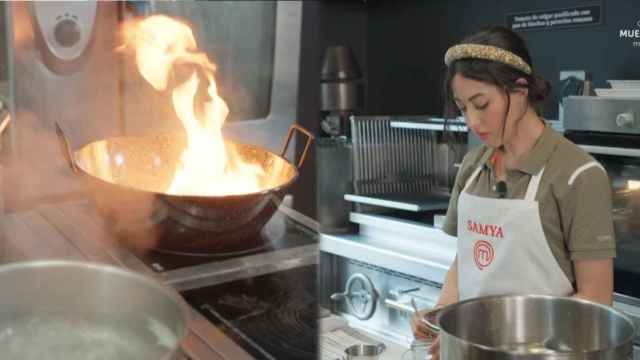 Samya en la final de ‘MasterChef’.