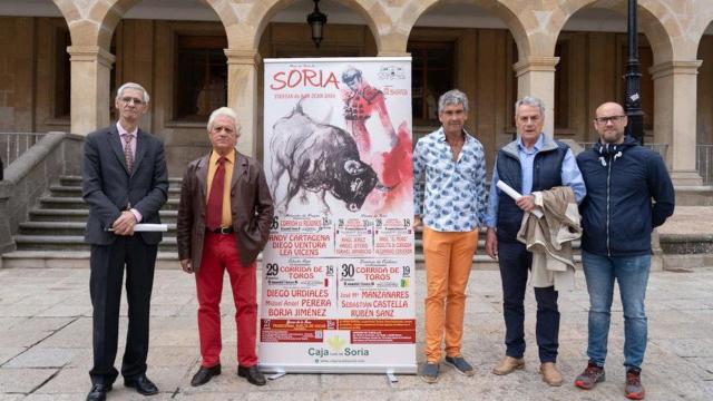 Presentación del cartel taurino para las fiestas de Soria
