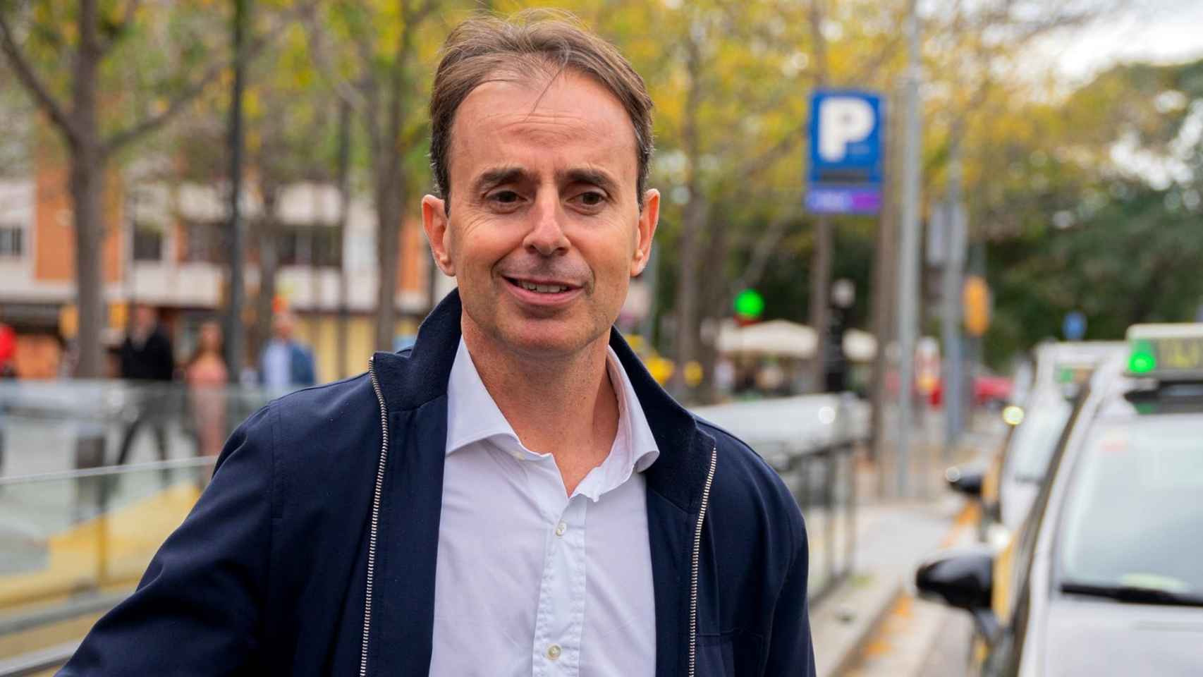 Josep Santacana en una fotografía tomada en Barcelona, en octubre de 2023.