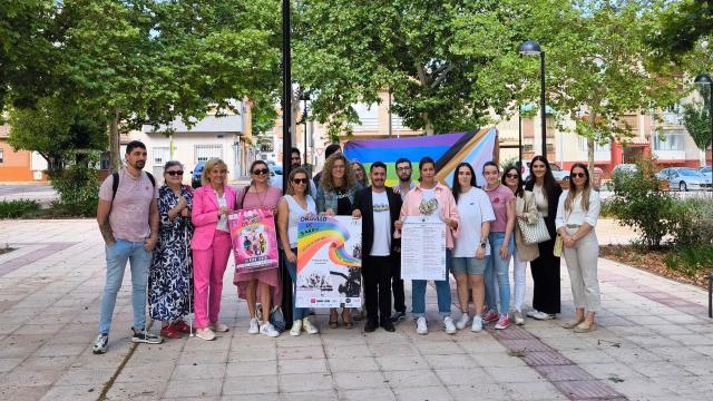 Presentación de la celebración del I Orgullo de Barrio. Foto: Ayuntamiento de Ciudad Real.
