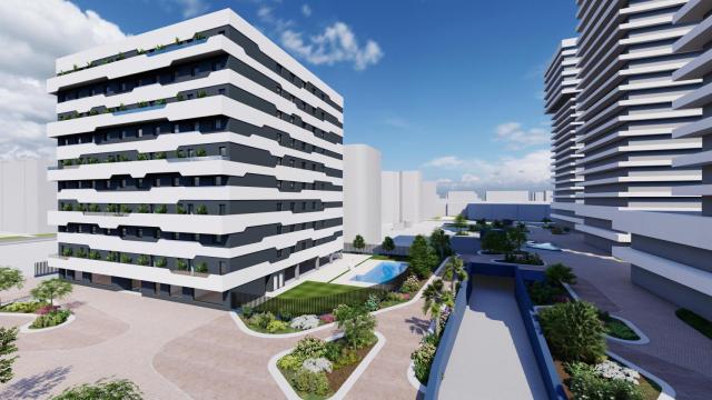 Imagen del alojamiento turístico que Grupo Moraval va a construir en el litoral oeste de Málaga.