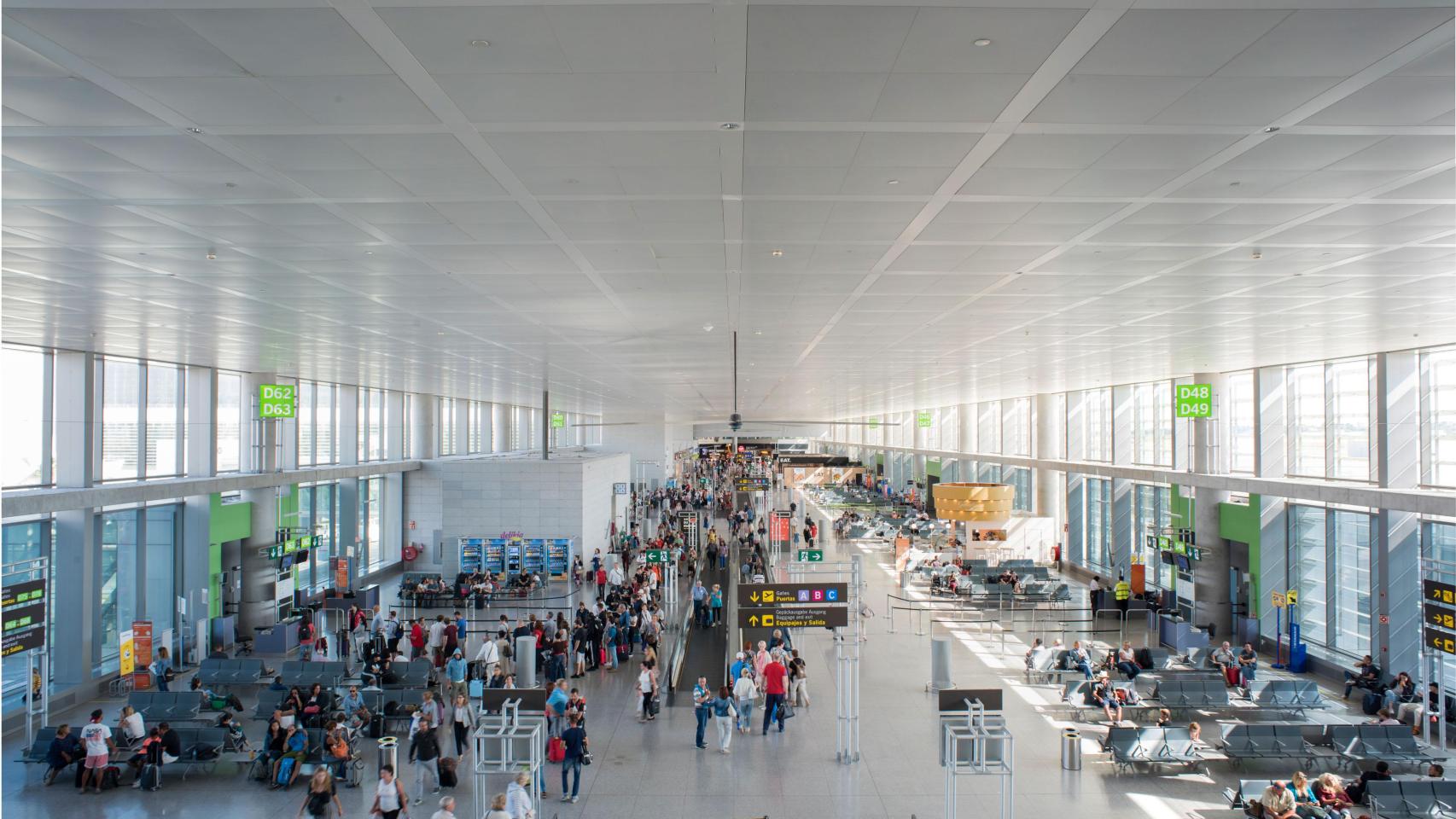 Vista general del aeropuerto de Málaga-Costa del Sol