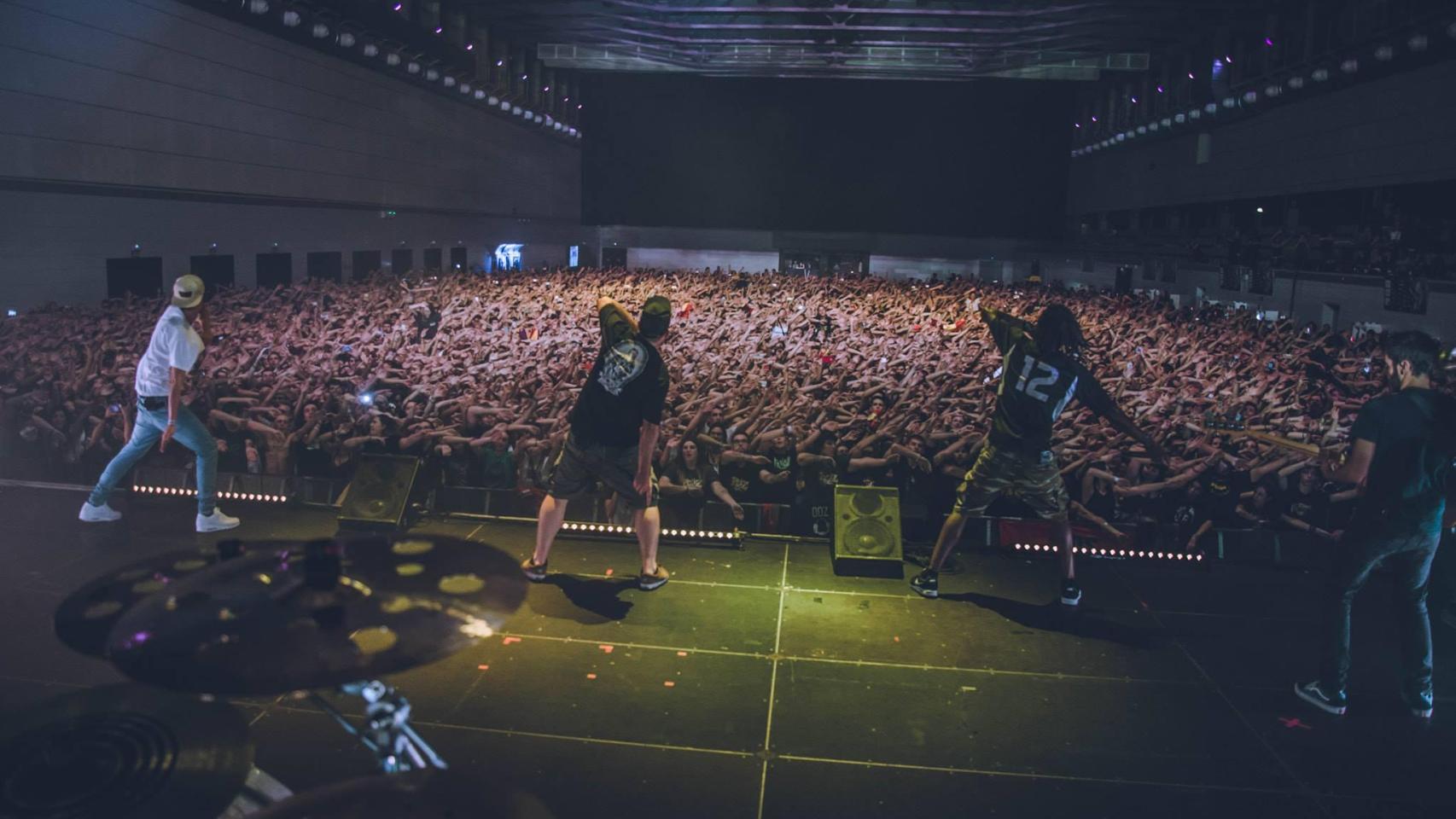 Concierto del grupo en 2018