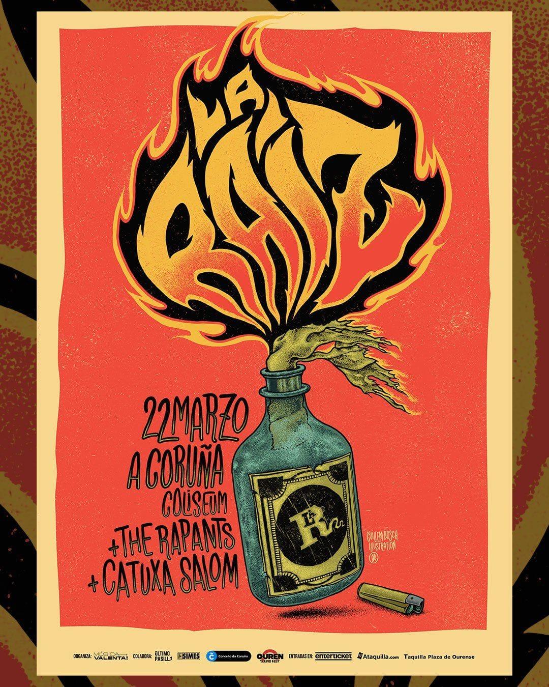 Cartel del Concierto – @laraiz_oficial