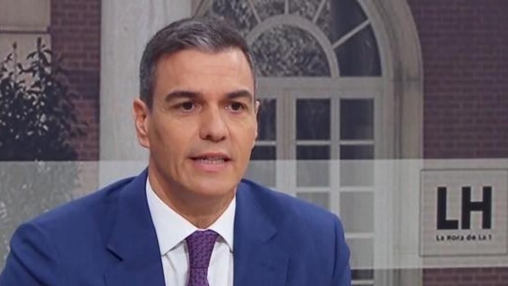 El presidente del Gobierno, Pedro Sánchez, este miércoles en 'La Hora de la 1'.