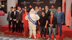 Una fotografía de la rueda de prensa organizada por Michelin este miércoles.