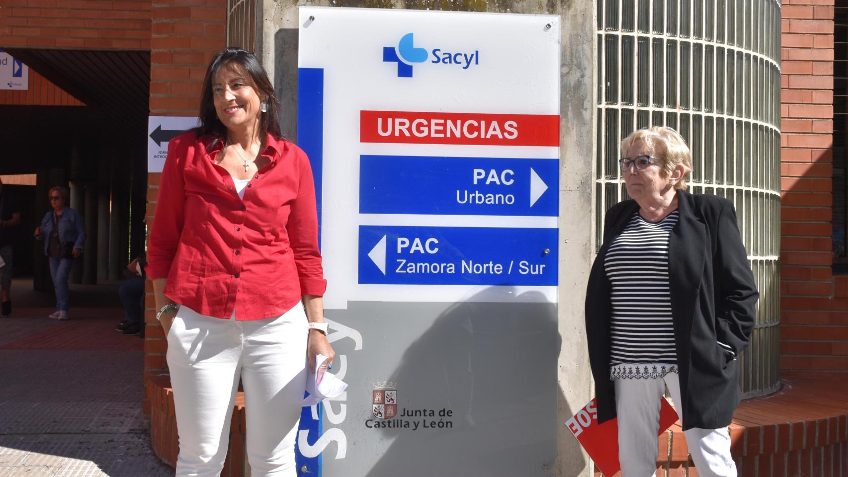 Ana Sánchez y Inmaculada García en Zamora