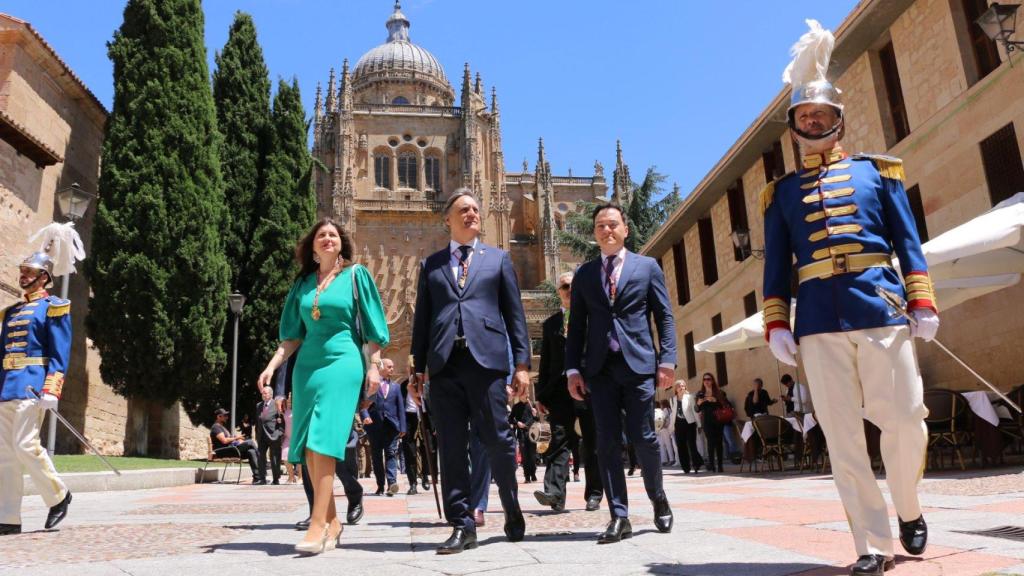 Carlos García Carbayo preside los actos por la festividad de San Juan de Sahagún