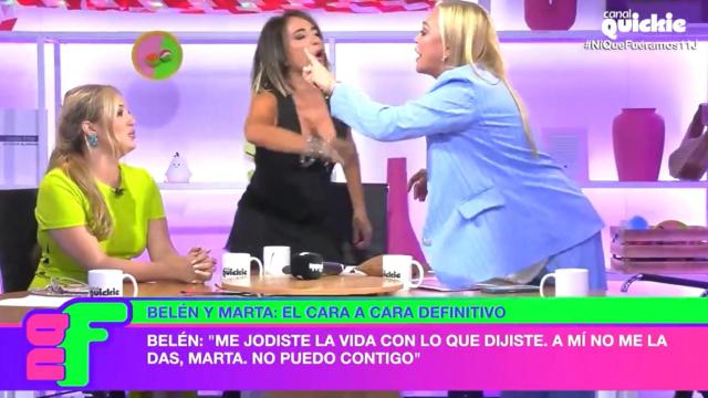 Marta Riesco y Belén Esteban en 'Ni que fuéramos Shhh'.
