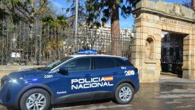 Un coche de la Policía Nacional de Soria