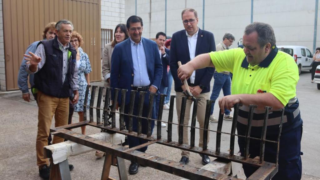 José Manuel Caballero en Miguelturra (Ciudad Real). Foto: JCCM.