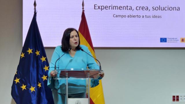 La secretaria de Estado de Agricultura y Alimentación, Begoña García, en la presentación del informe, este 12 de junio.