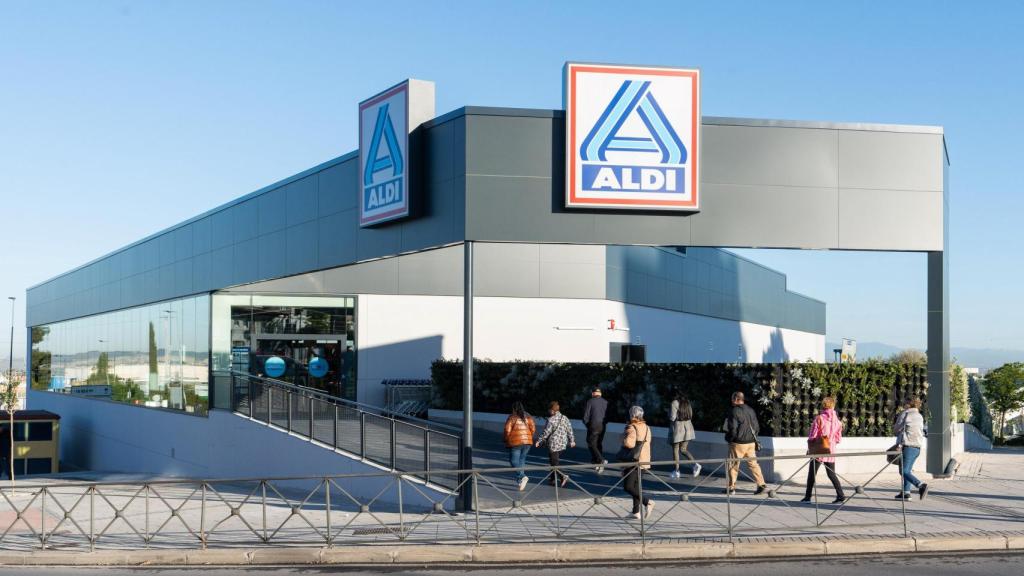 Tienda de Aldi en Arganda del Rey (Madrid).