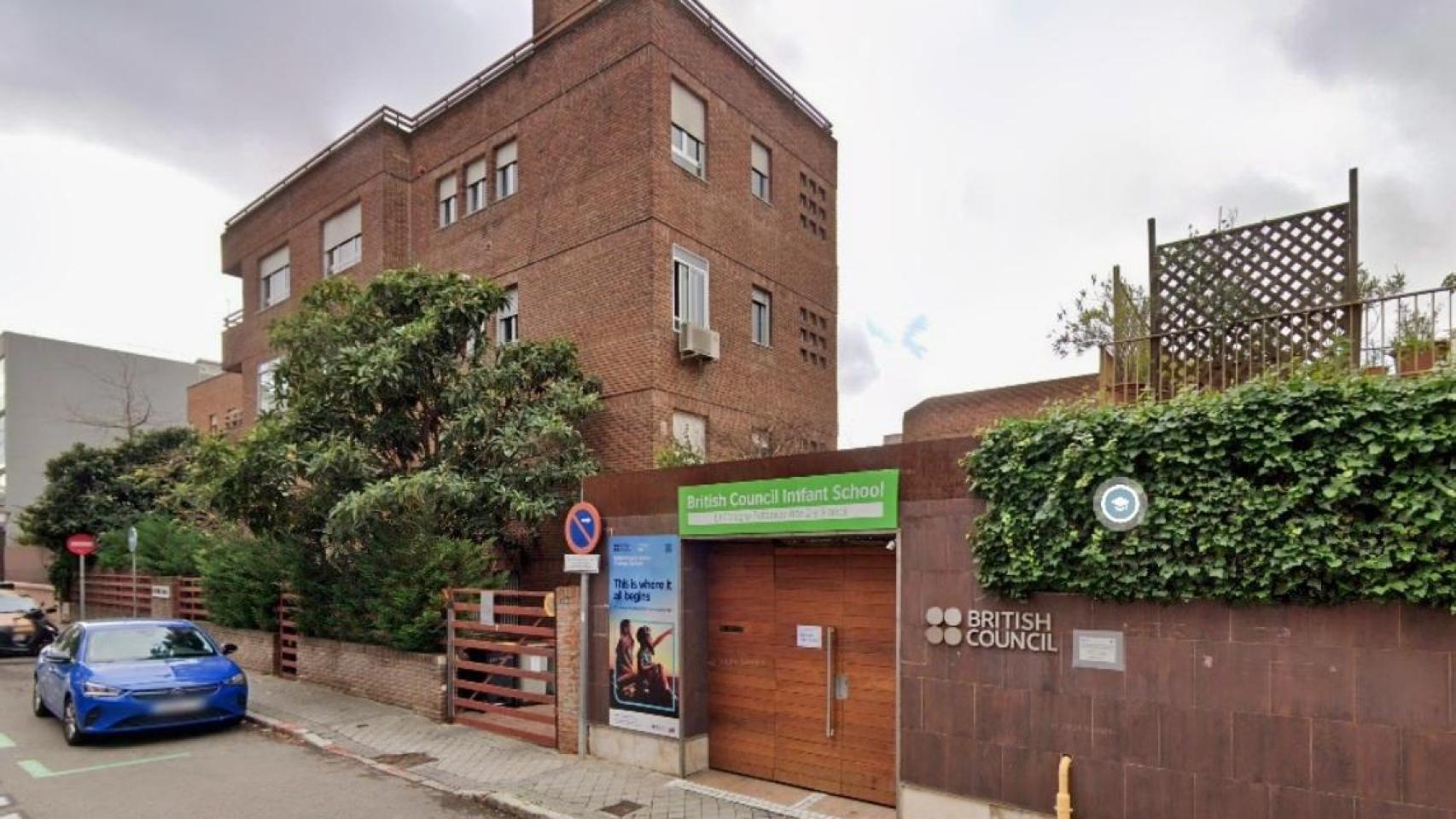 Escuela del British Council de la calle Alfonso Rodríguez Santamaría, en El Viso.