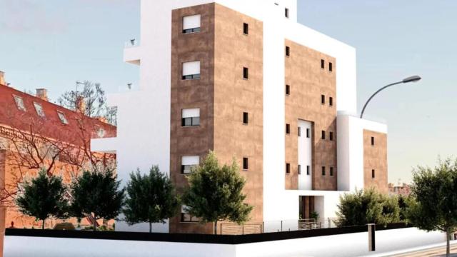 Infografía de LUZHabitat, la nueva promoción residencial de Málaga.