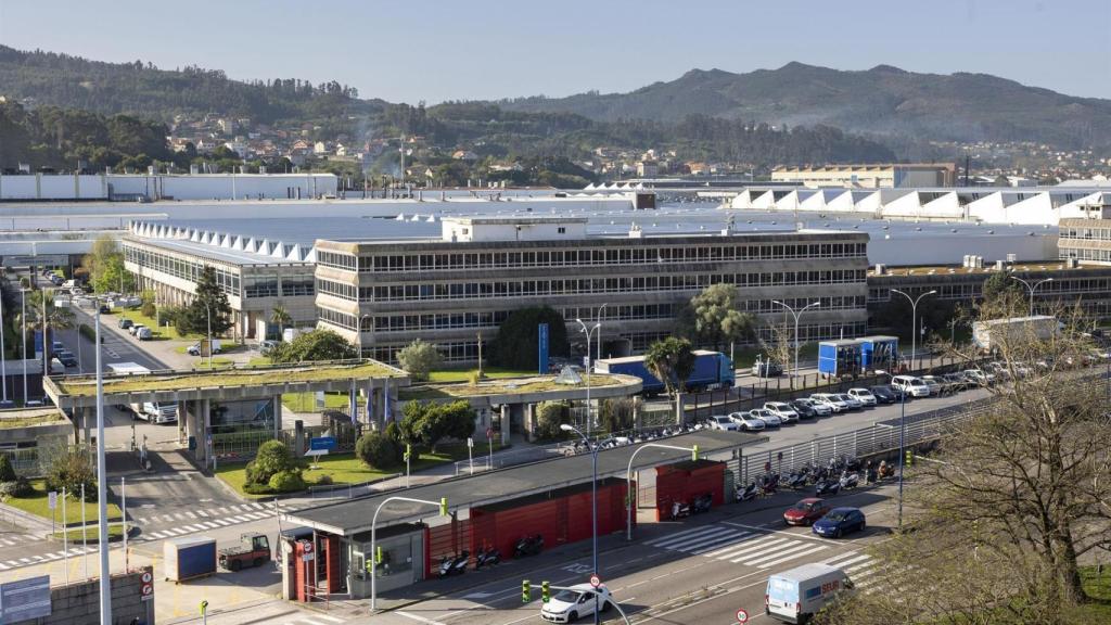Instalaciones de la factoría de Stellantis en Vigo.