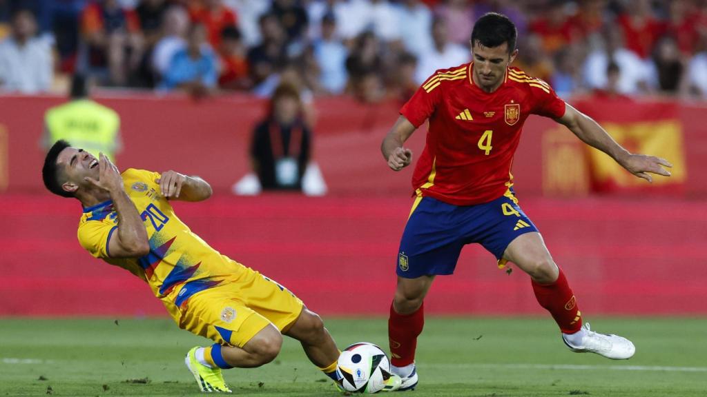 Dani Vivian, con la Selección