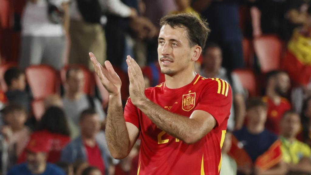 Oyarzabal y Fabián Ruiz, con la Selección