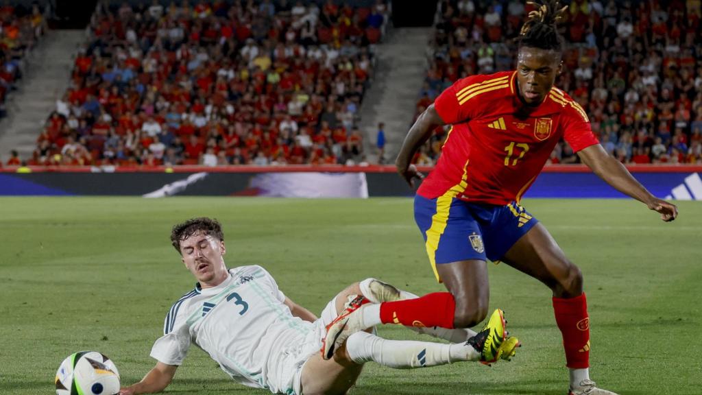 Nico Williams, con la Selección