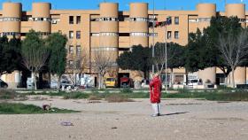 Barrio de Los Palmerales de Elche, donde ha sido hallado el cadáver de una posible víctima de violencia machista.