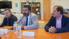 El concejal de Tráfico y Movilidad del Ayuntamiento de Valladolid, Alberto Gutiérrez, en una reunión de trabajo en Madrid
