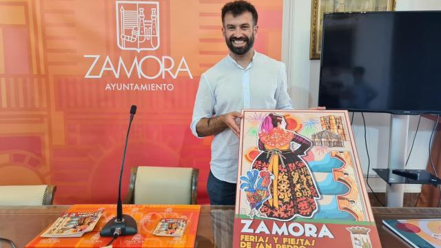David Gago presenta el programa de Ferias y Fiestas de San Pedro 2024 en Zamora