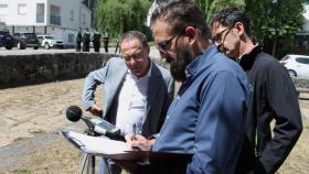 Ángel Blanco supervisa en Ribadelago el entrenamiento del Plan de Emergencia de las Presas de la Sierra de Moncabril