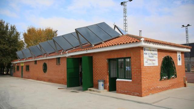 Campo de fútbol del Polígono de Toledo. Foto: Ayuntamiento.