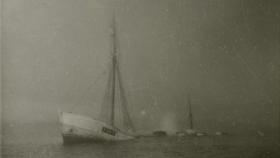 Naufragio del 'Quest' en 1962 frente a las costas de Terranova.