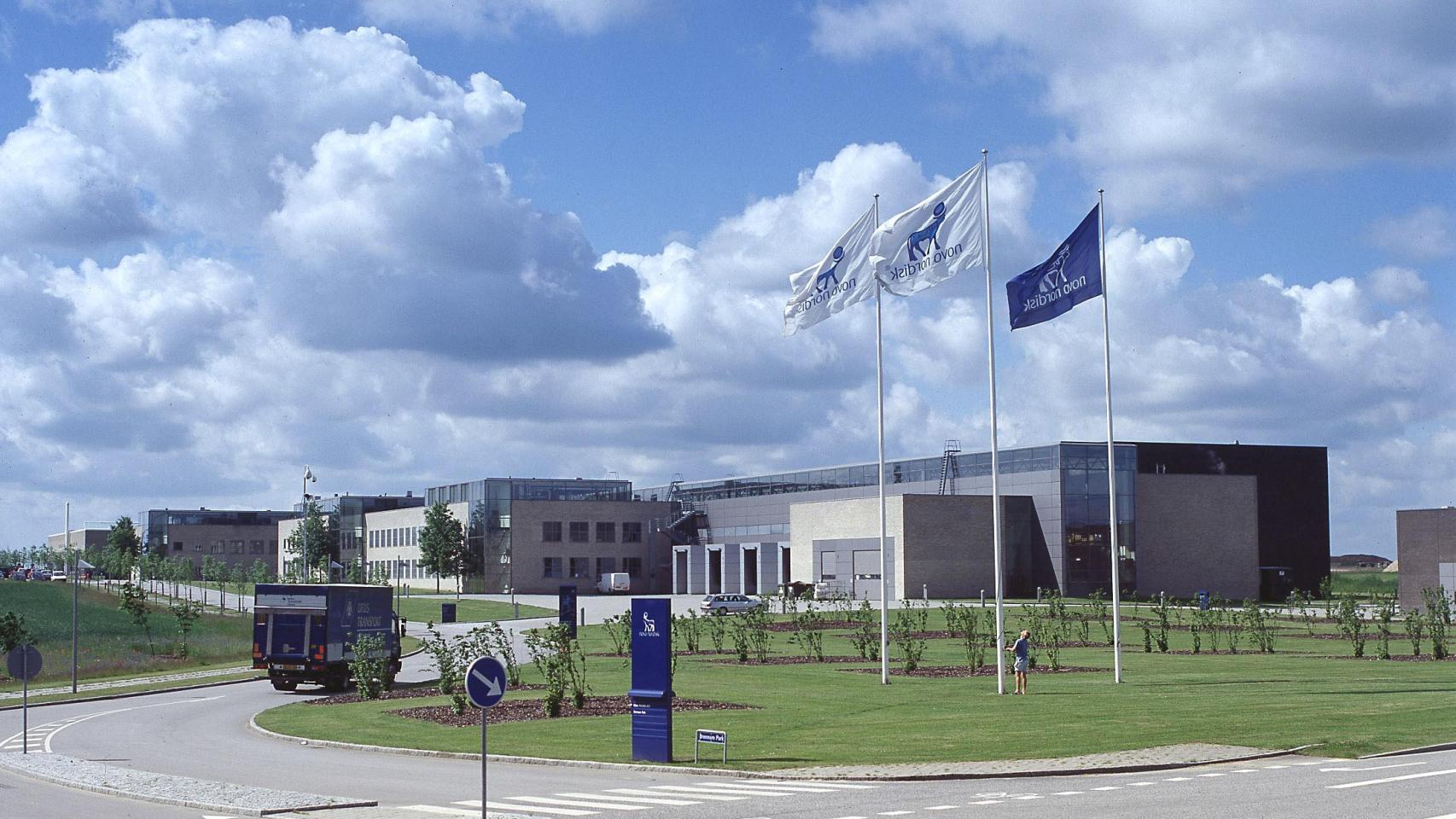 Instalaciones de Novo Nordisk en Dinamarca.