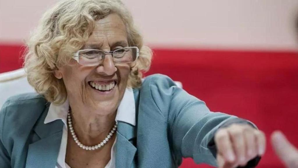 Manuela Carmena en su etapa como alcaldesa de Madrid