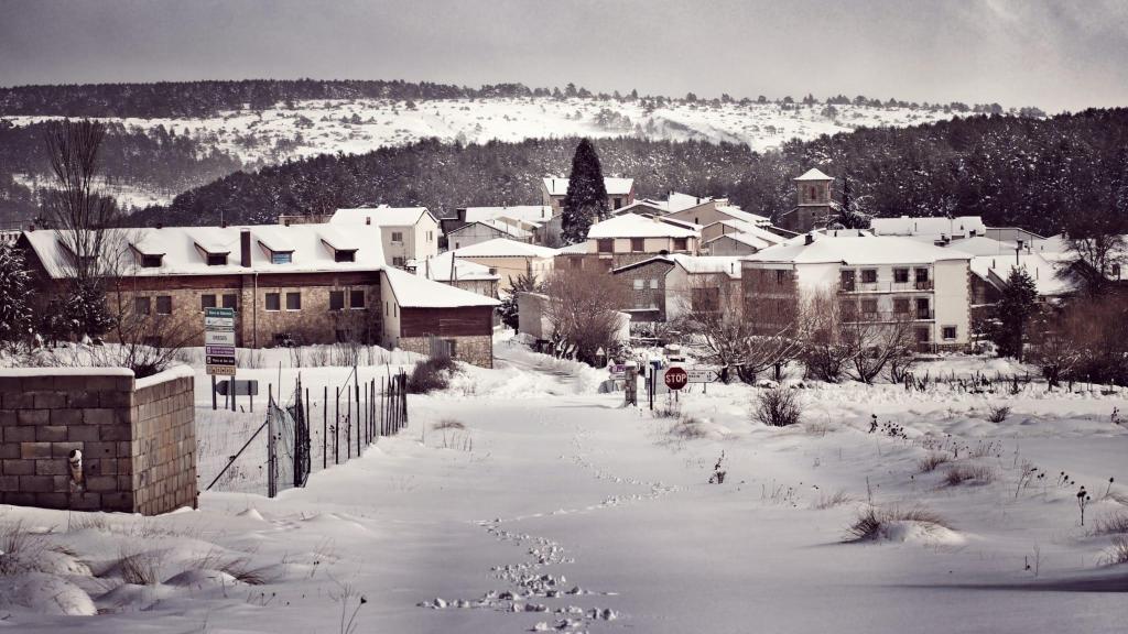 Griegos (Teruel) en invierno.