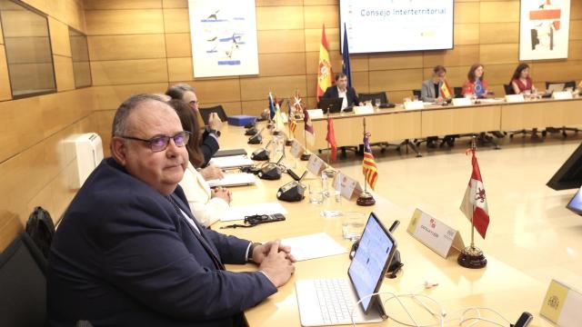 El consejero de Sanidad de Castilla y León, Alejandro Vázquez, en una reunión del Consejo Interterritorial del Sistema Nacional de Salud