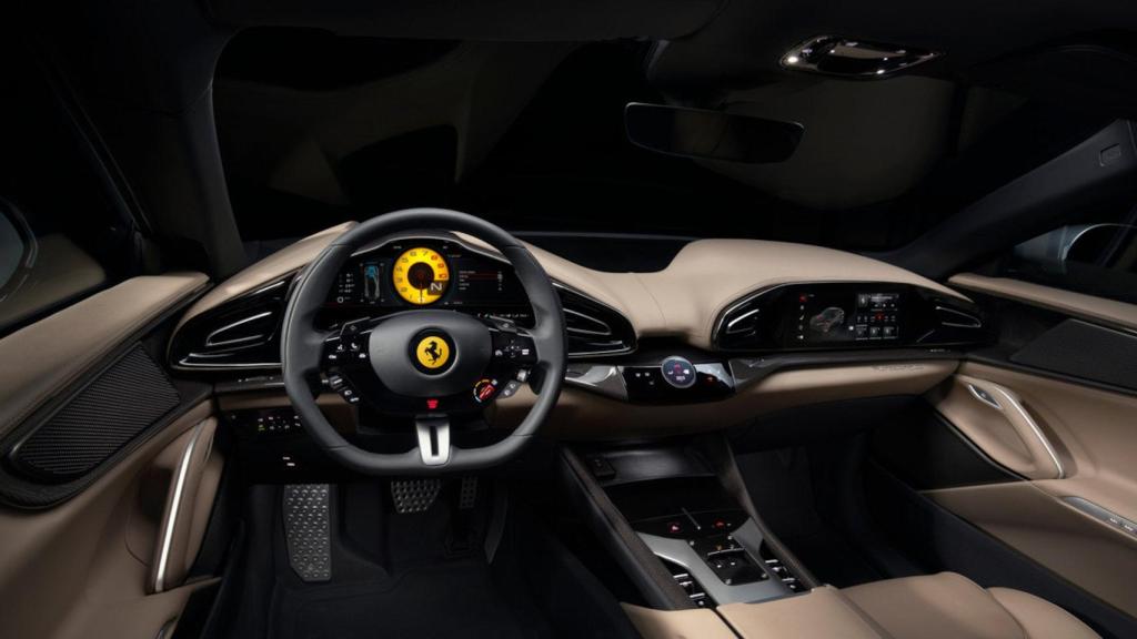 Interior del Ferrari Purosangue