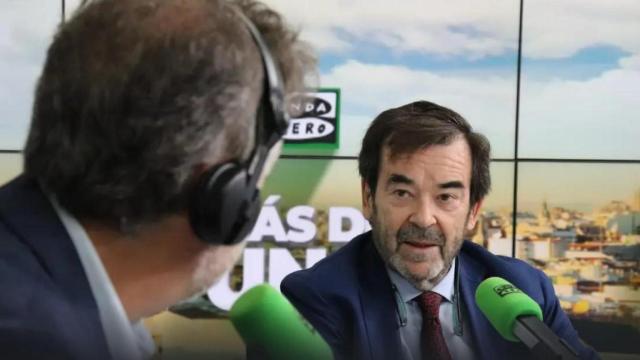El presidente interino del CGPJ, Vicente Guilarte, en una entrevista en Onda Cero.
